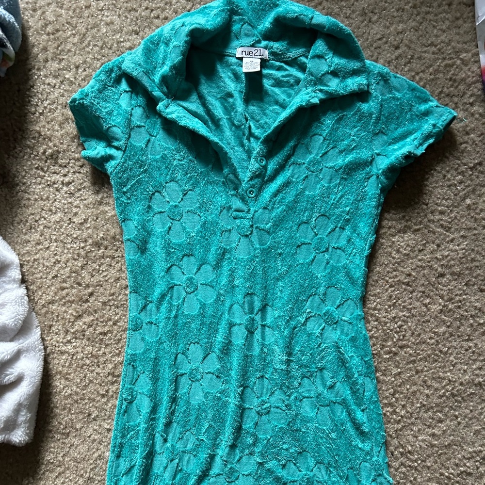 terry cloth dress